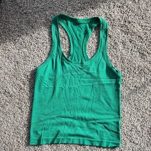 Lululemon Swiftly Tech Green Racerback Tank Top